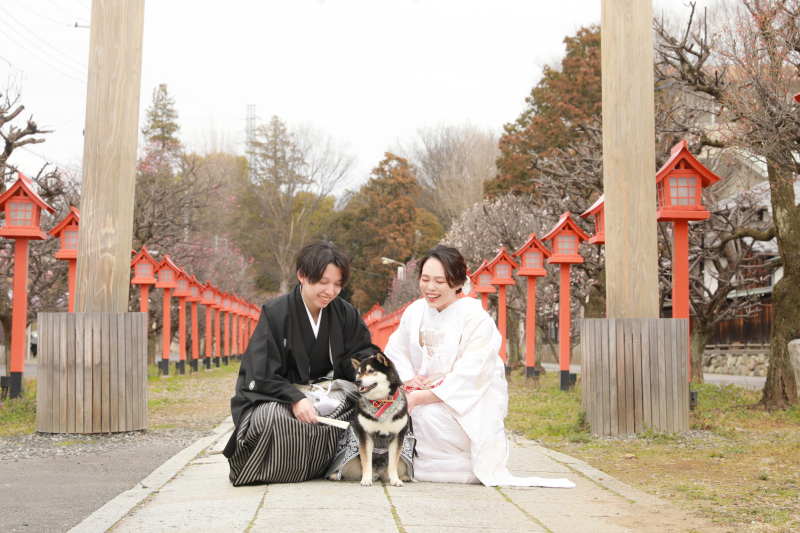 出張撮影先でも一緒に♡