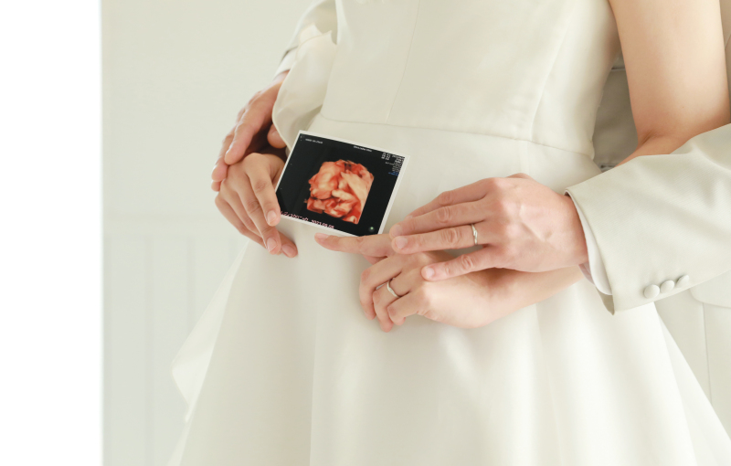 エコー写真と一緒に・・・♡