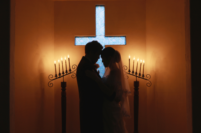 シルエットの撮影で大人っぽい撮影も！