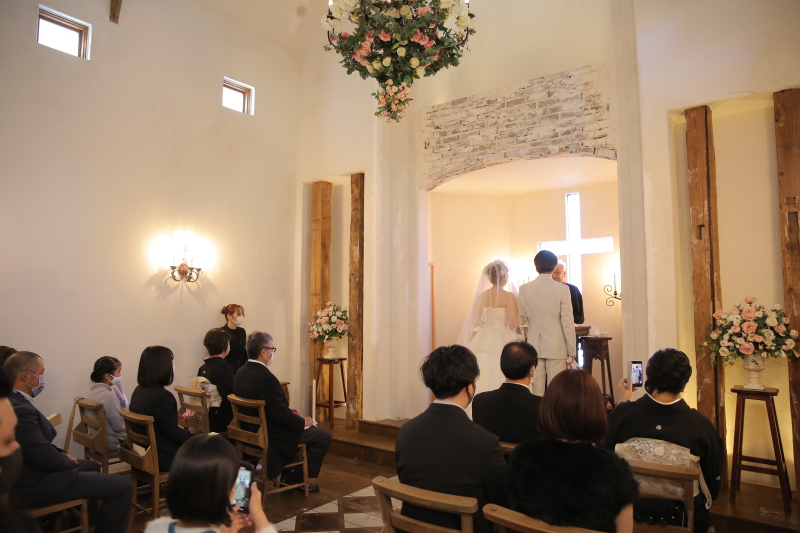 挙式もお考えの方へ!【挙式+洋装2着プラン】