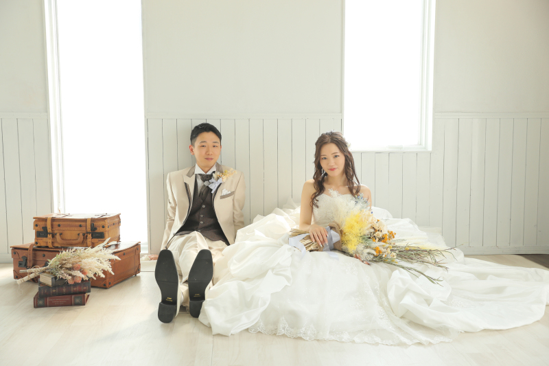 【衣装選びから撮影まで1日でOK!1dayプラン!】洋装1着 ドレスプラン 忙しくてご来店できない方向け!※お写真商品代別途