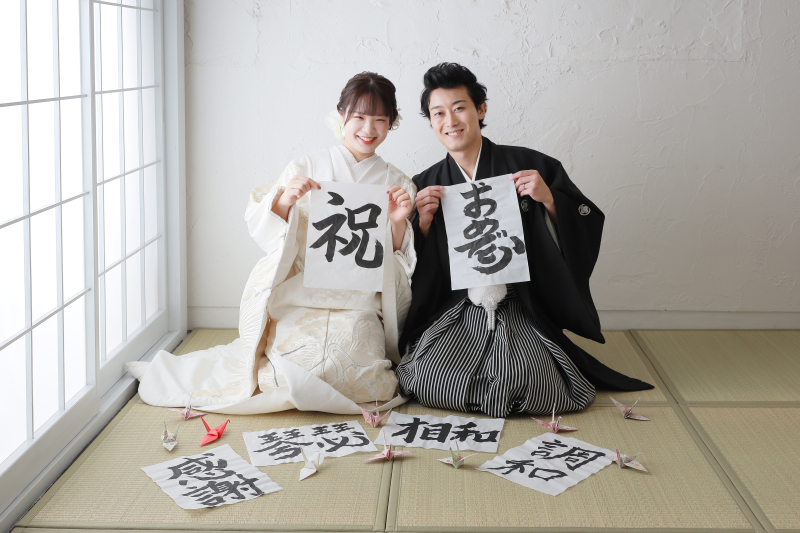 【ウェディングドレス+カラードレス+和装】ラグジュアリープラン アルバム・データ付き!