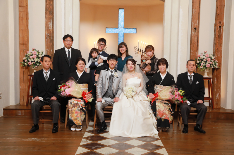 【ご両親様もお衣装を着て一緒に撮影ご希望の方必見!】家族でフォトウェディング♪