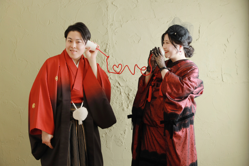 【白無垢+色打掛の和装2着】スウィートプラン アルバム・データ付き!