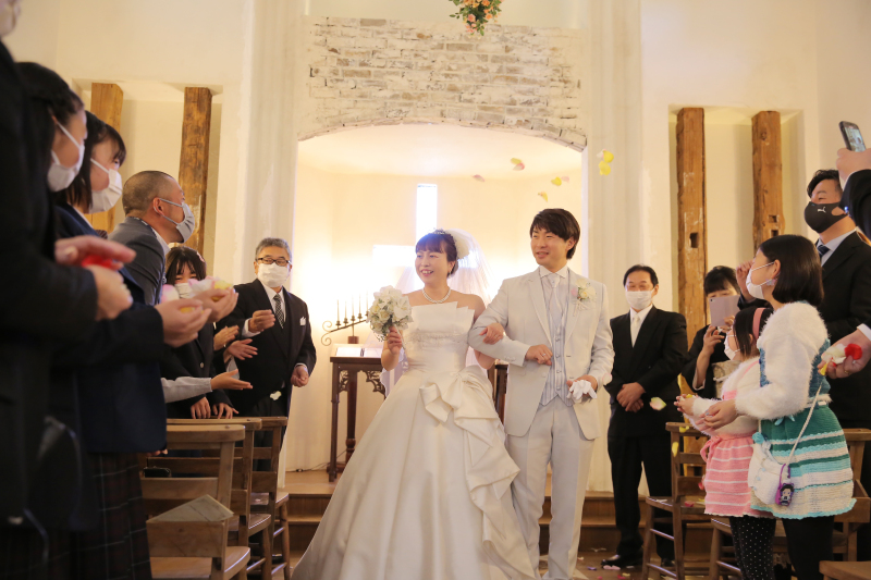 挙式もお考えの方へ!【挙式+洋装2着プラン】