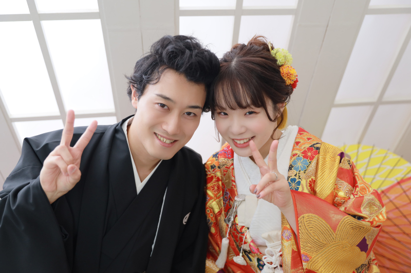 【ウェディングドレス+カラードレス+和装】ラグジュアリープラン アルバム・データ付き!