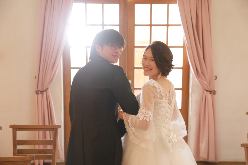 【ウェディングドレス+カラードレスの洋装2着】スウィートプラン アルバム・データ付き!