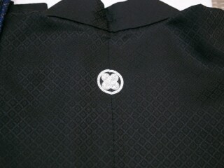 紋付羽織セット　黒