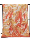 色打掛(オレンジ)