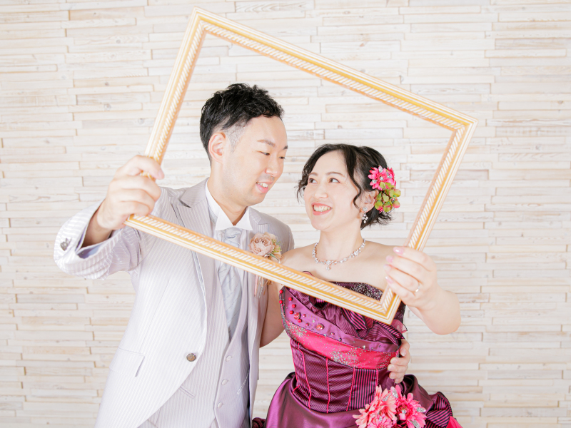 フレームの中も幸せいっぱい♡