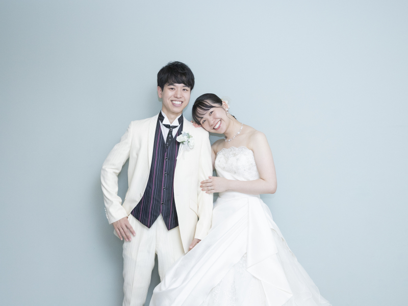 幸せいっぱいの笑顔