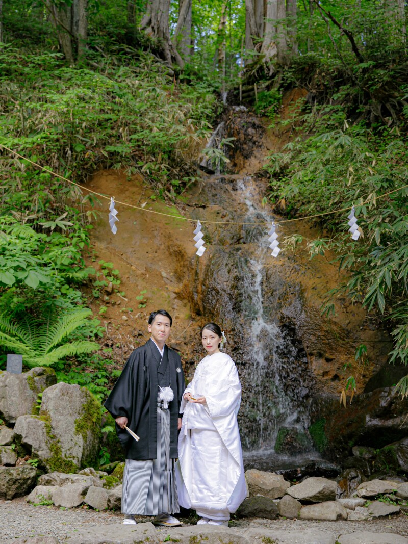 パワースポット「さざれ滝」