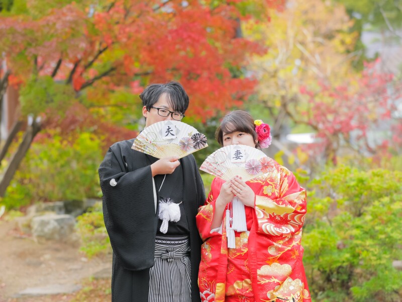 秋の善光寺ロケフォト