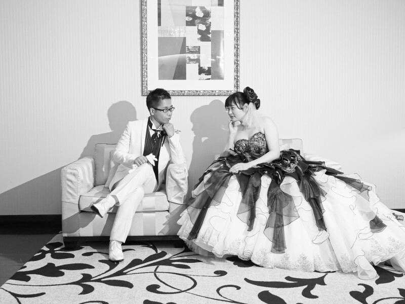 モノクロでクールに