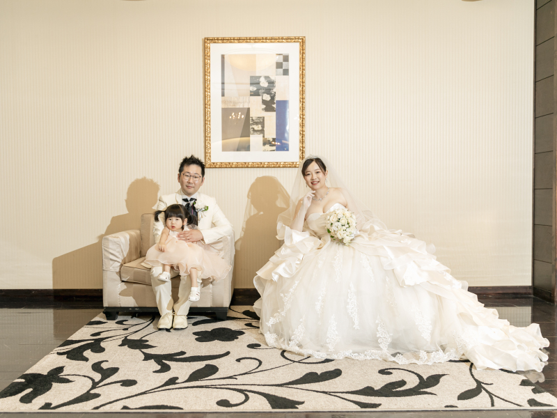 大切な二人の記念日もお子様と一緒に