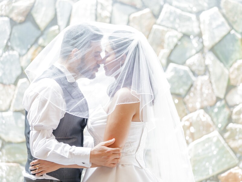 ベールを使って