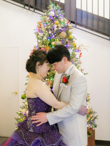 Xmasツリーの前で誓いを☆