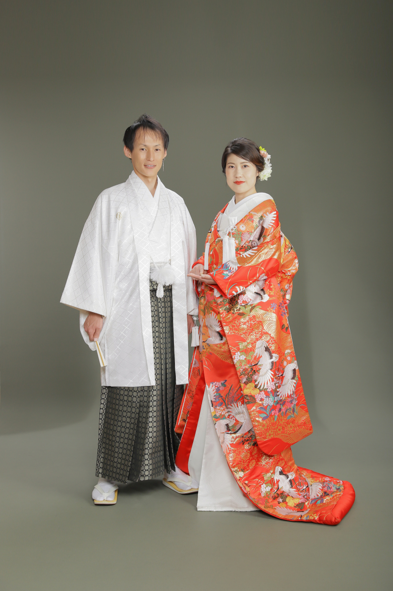 スタジオにて撮影