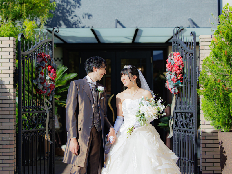 思い出の一日がスタート!