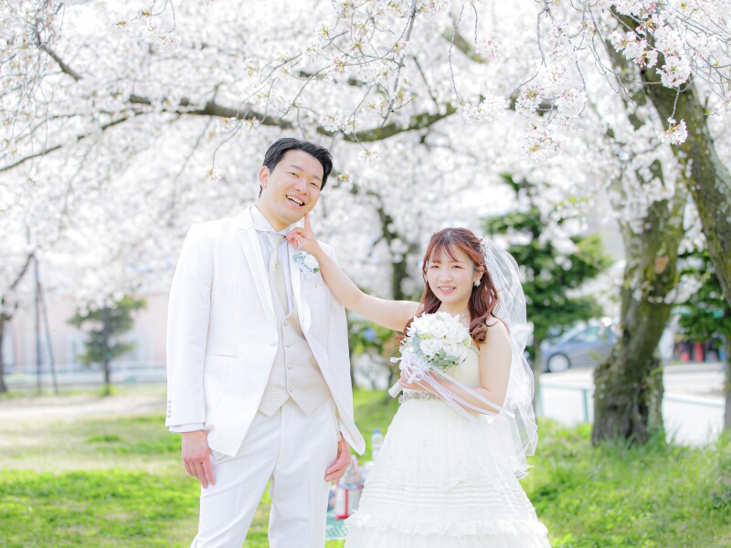 お茶目なショットも