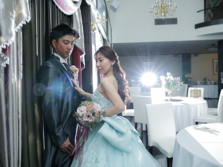 写真ミヤガワ Photo Studio WeddinGraphy_洋装　式場ロケフォト