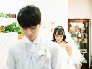 写真ミヤガワ Photo Studio WeddinGraphy_洋装スタジオ撮影
