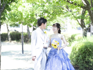 写真ミヤガワ Photo Studio WeddinGraphy_洋装　式場ロケフォト