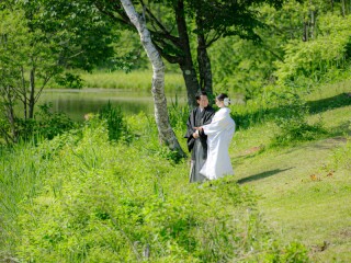 写真ミヤガワ Photo Studio WeddinGraphy_戸隠ロケーション