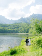 写真ミヤガワ Photo Studio WeddinGraphy_戸隠ロケーション