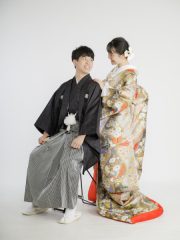 写真ミヤガワ Photo Studio WeddinGraphy_和装スタジオ撮影