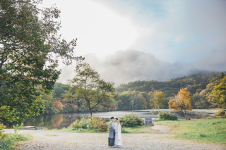 写真ミヤガワ Photo Studio WeddinGraphy_戸隠ロケーション