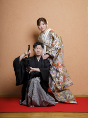写真ミヤガワ Photo Studio WeddinGraphy_和装スタジオ撮影