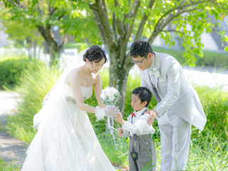 写真ミヤガワ Photo Studio WeddinGraphy_家族やペットと撮影