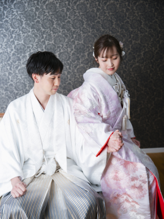 写真ミヤガワ Photo Studio WeddinGraphy_和装スタジオ撮影