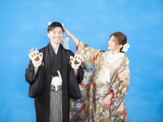 写真ミヤガワ Photo Studio WeddinGraphy_和装スタジオ撮影