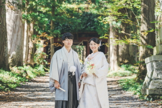 写真ミヤガワ Photo Studio WeddinGraphy_戸隠ロケーション