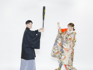 写真ミヤガワ Photo Studio WeddinGraphy_和装スタジオ撮影