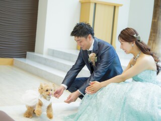 写真ミヤガワ Photo Studio WeddinGraphy_家族やペットと撮影