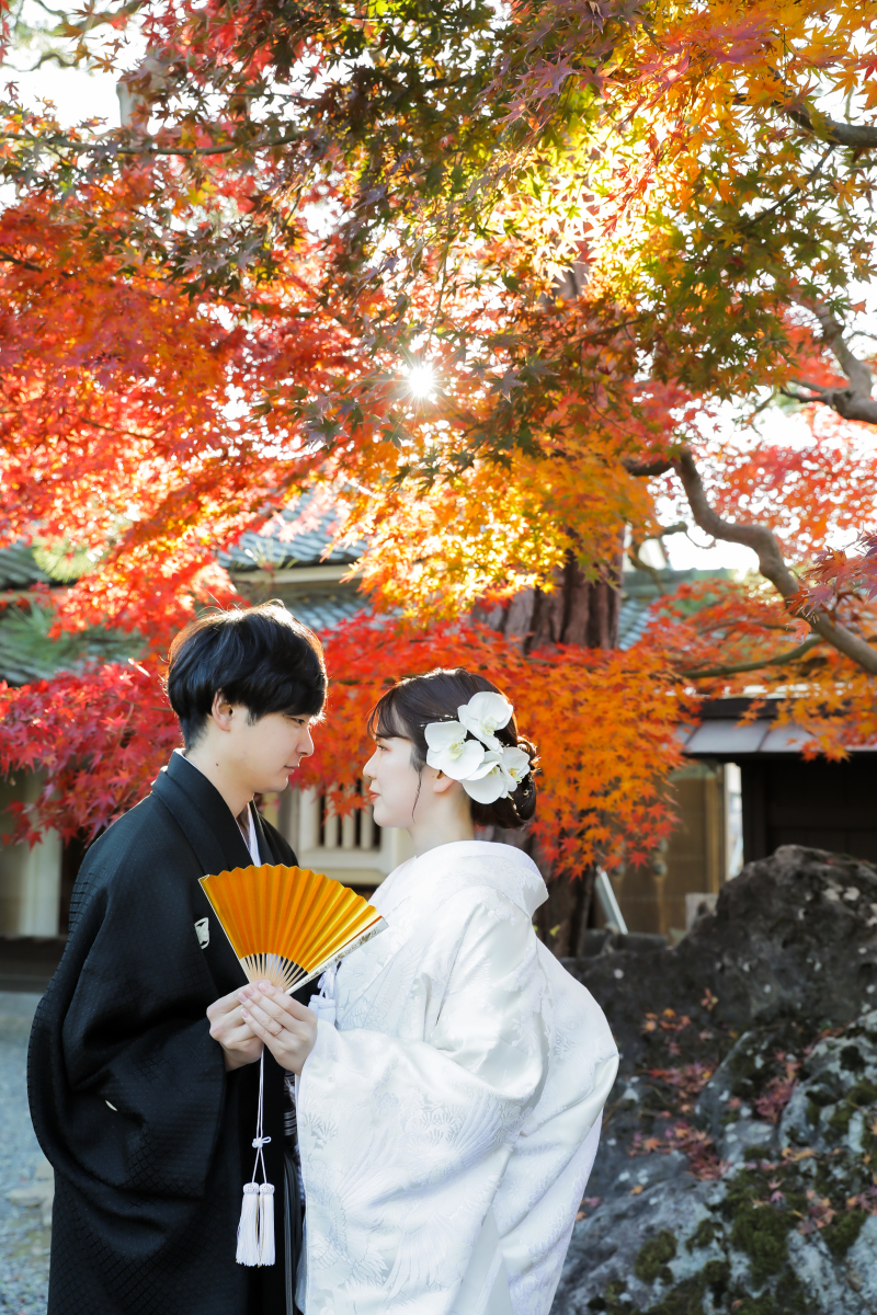 【Autumnフォト(10・11月)】ロケーションフォト(近隣神社・公園)《衣裳料金アップなし!》