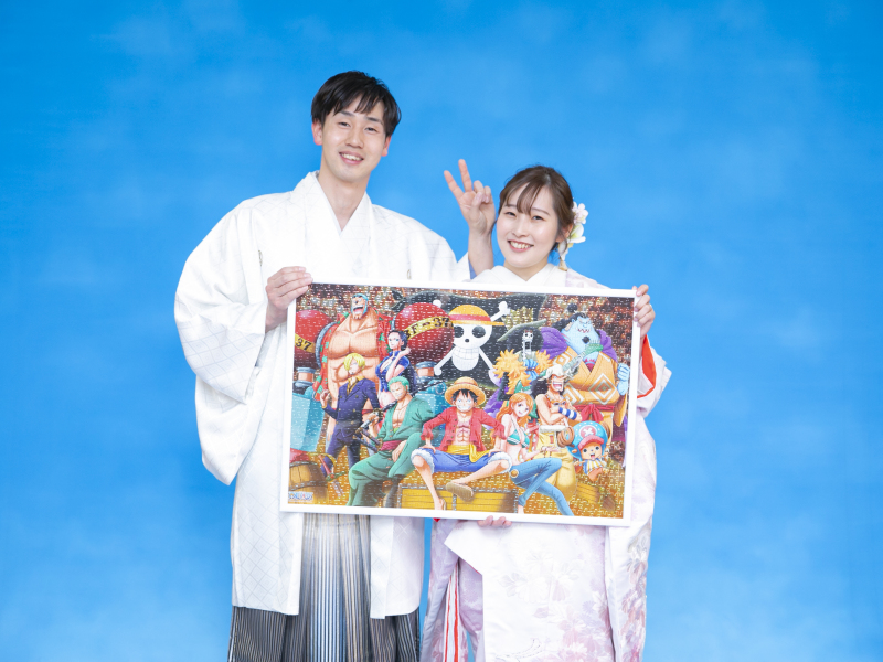 【Autumnフォト(10・11月)】和装スタジオ & 洋装チャペルフォト《スタジオから式場チャペルへGO!贅沢クルーズ!》