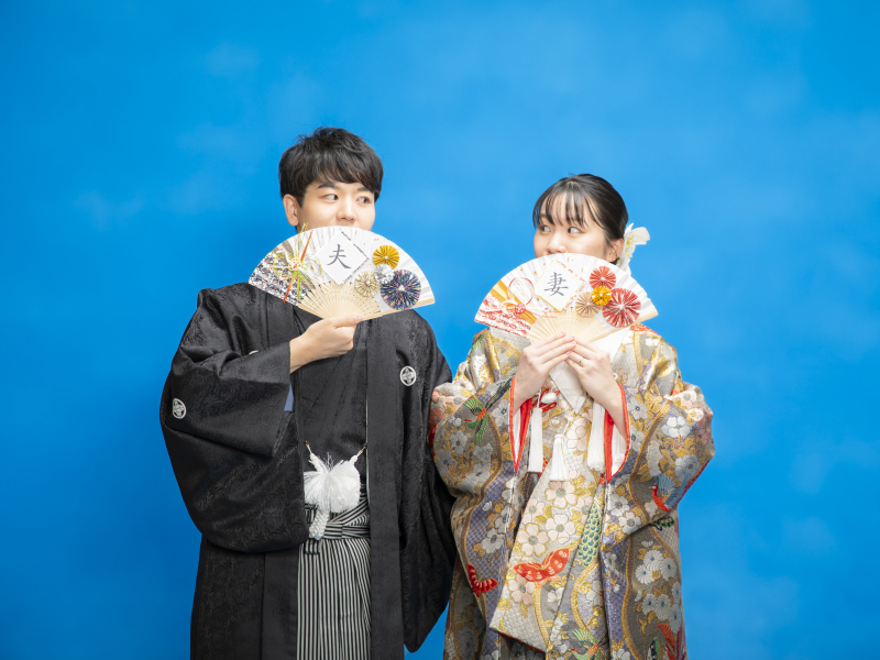 【3月Photoプラン】和装&洋装　スタジオ撮影《衣裳追加料金なし！貸し切りスタジオで花嫁を満喫！》