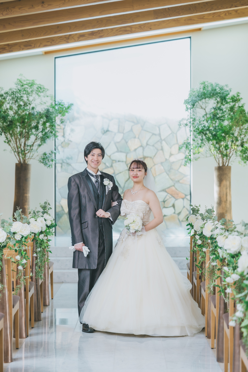 【ランチ付き】洋装チャペルフォト 《VENUS COURT NAGANO 季節のオリジナルランチがセット！》