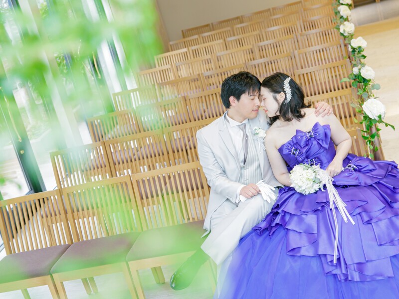 【SUMMERフォト】チャペル貸し切りフォト《☆自然光が広がり、木の温もりに包まれた本格的チャペルで思い出のひとときを☆》