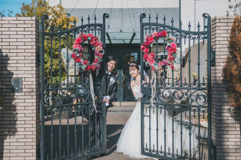 【ディナー付き】洋装2着チャペルフォト 《VENUS COURT NAGANO 季節のフルコースディナーがセット！》