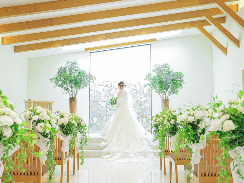 春フォト(4月・5月）洋装１着　スタジオ&式場チャペルフォト 《プライベート空間&本格的チャペルフォト》