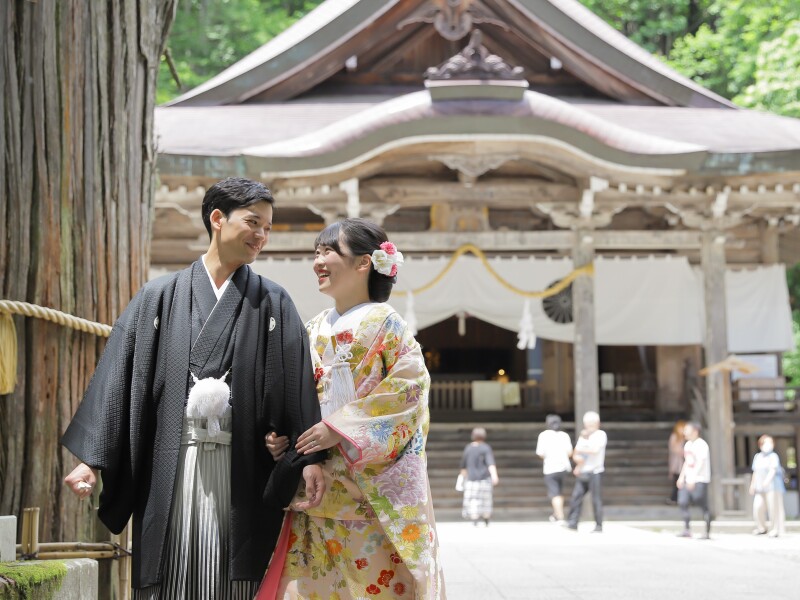 " 紅葉映え " 戸隠フォト(中社・参道)《日本の有名パワースポットで暖色に染まる体験を!!撮影するなら今がキレイ☆》