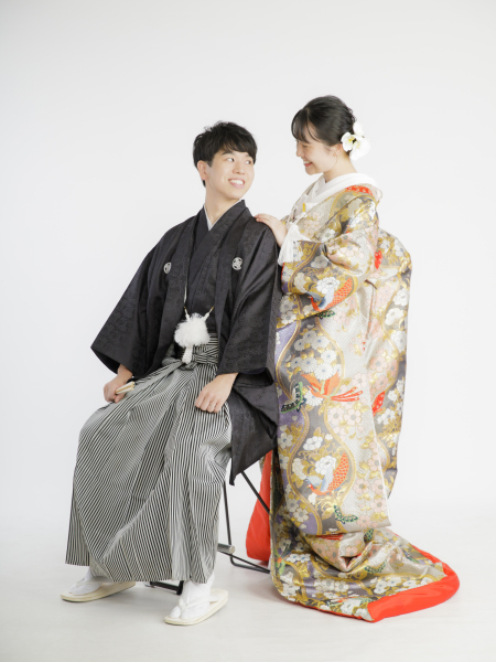 \かんたんパック/ 和装スタジオ 記念フォトプラン(撮影料無料&新郎ヘアメイク代無料)