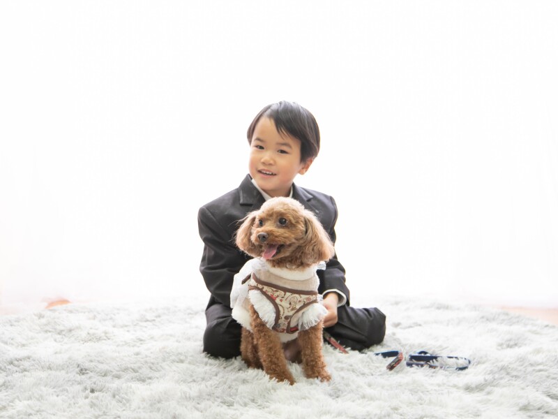 ☆記念日 ファミリーフォト(記念台紙・データ・フォトパネルPasta付き)