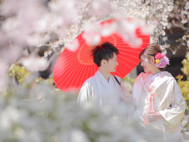 春フォト(4月・5月)　貸し切りスタジオ&善光寺ロケーションフォト《自然からの雰囲気チェンジ！！こだわり盛沢山フォト！》