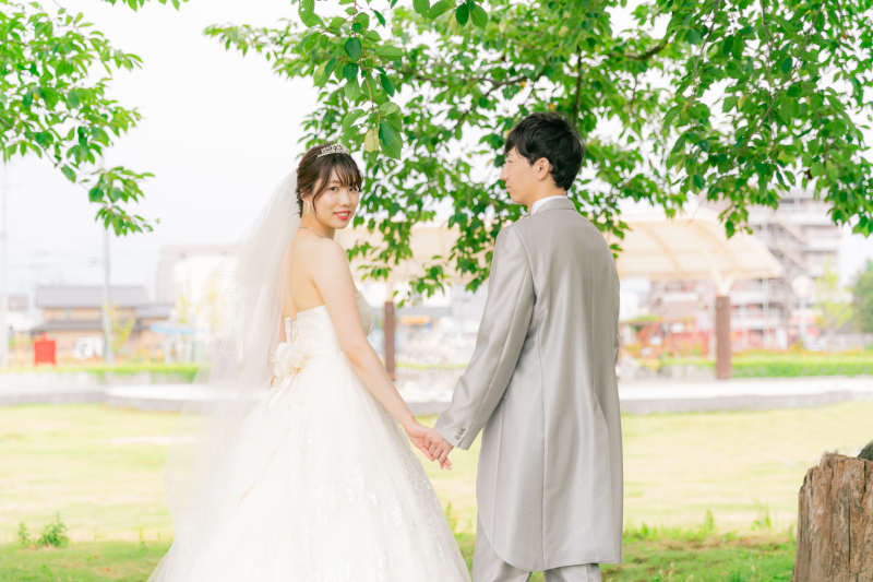 \9月限定フォト/ 新緑ショートロケ&スタジオフォト《スタジオフォト&近隣公園へGO!ショートロケセットプラン》